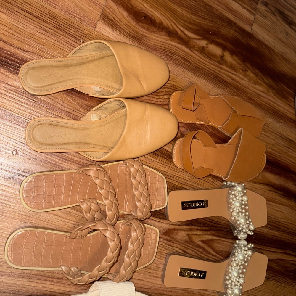 Women's Tan and Brown Sandals Collection